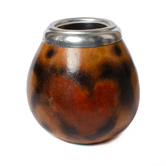 Calabaza Corazón • Szivecskés maté tök fémgyűrűvel