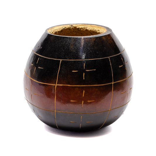 Calabaza Tallado Azulejo • Maté tök faragott díszítéssel