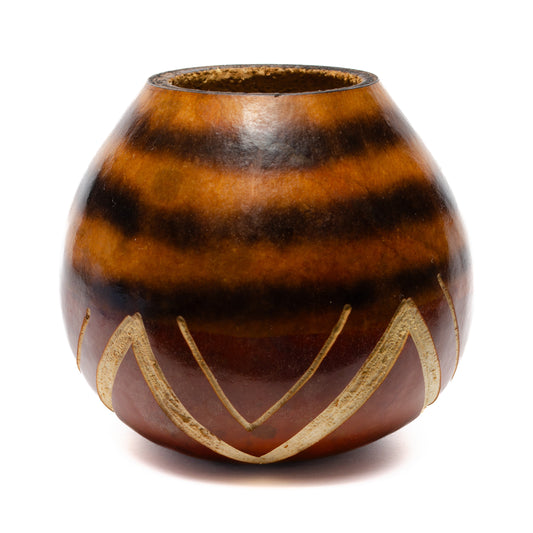 Calabaza Tallado Safari • Maté tök faragott díszítéssel
